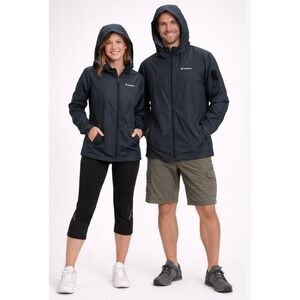 BAERSKIN Tactical Unisex Navy Ultimate Packable Heavy-Storm Rain Jacket Size 2XL